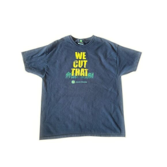 We Cut That John Deere tractor mow grass lawn t-shirt men’s 2XL plus size 100% p - Picture 1 of 3